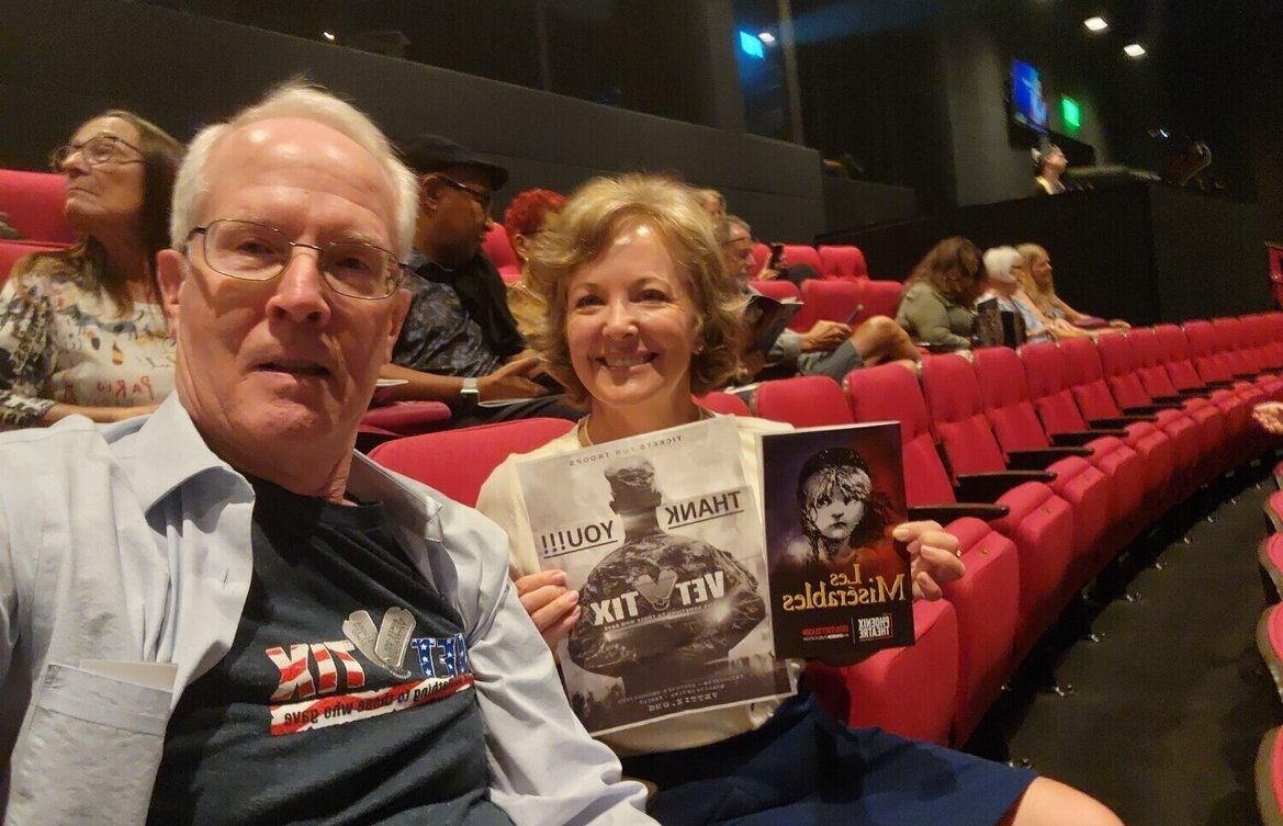 Event tickets for currently serving military, veterans and their families