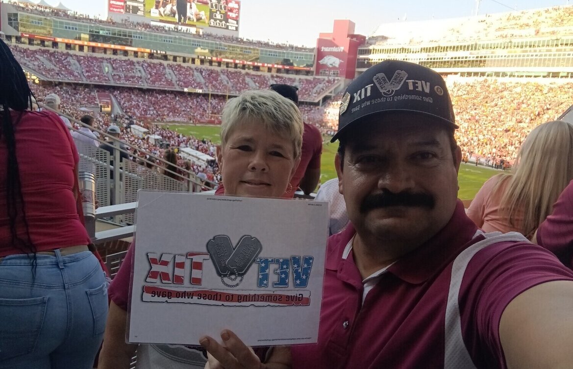 Event tickets for currently serving military, veterans and their families