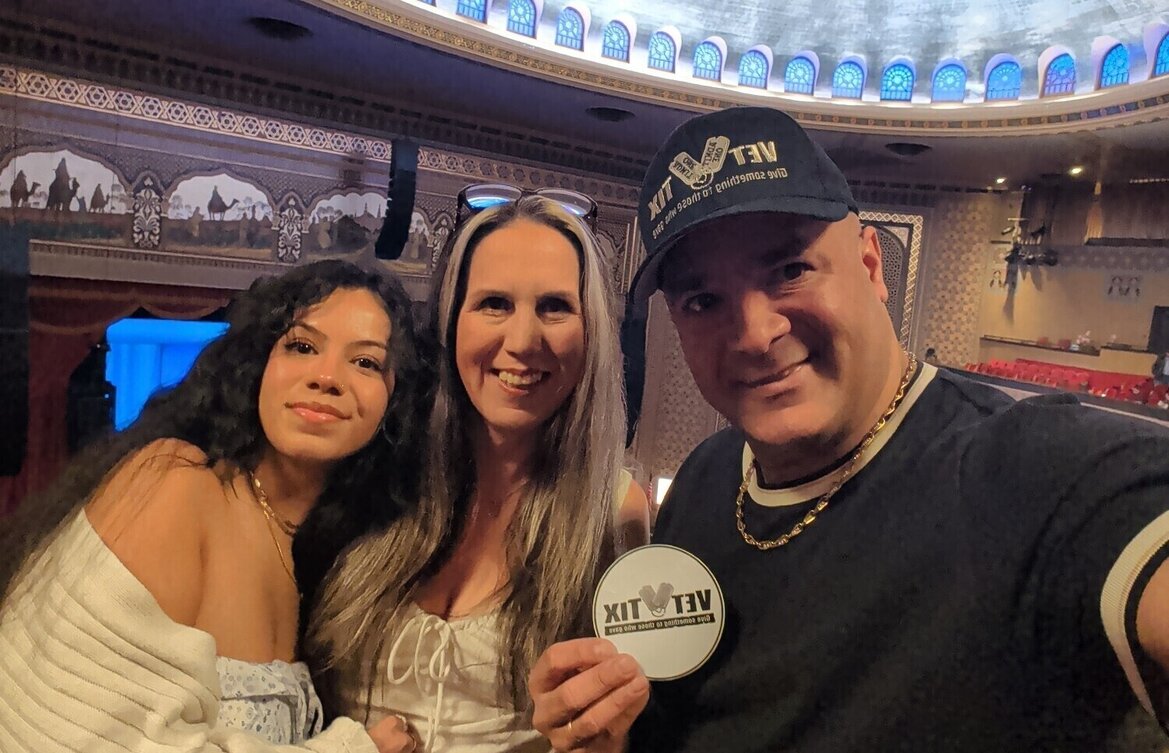 Event tickets for currently serving military, veterans and their families