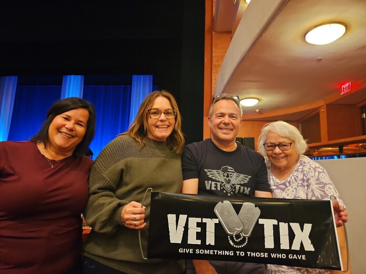 Event tickets for currently serving military, veterans and their families