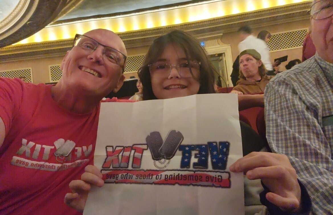 Event tickets for currently serving military, veterans and their families