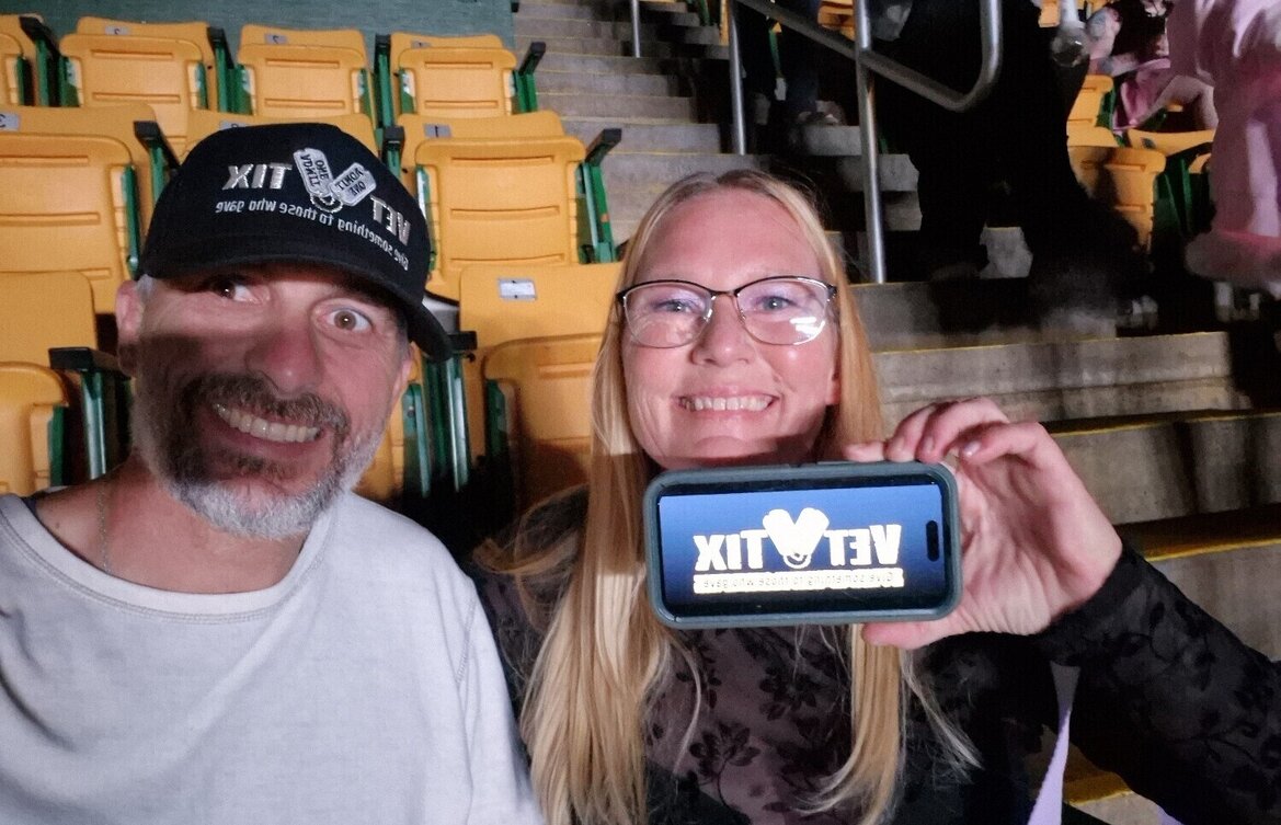 Event tickets for currently serving military, veterans and their families