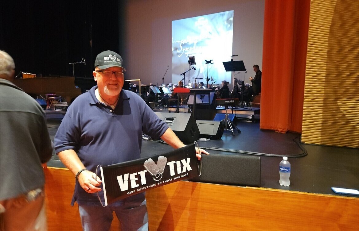 Event tickets for currently serving military, veterans and their families
