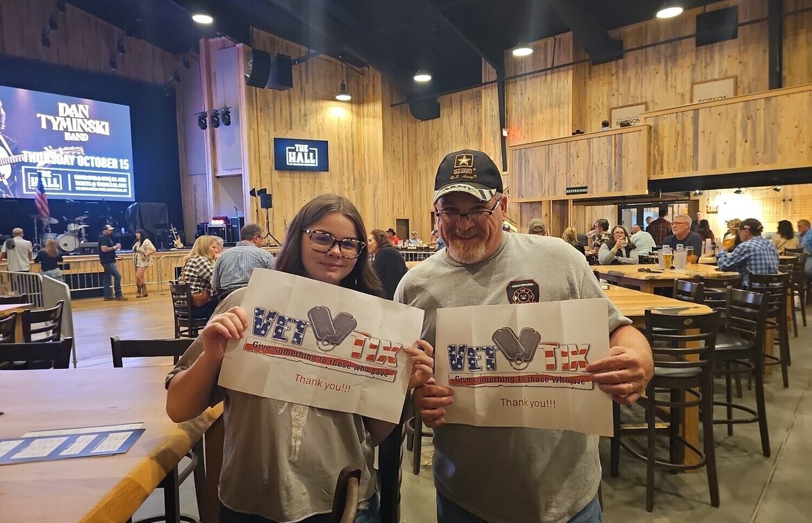 Event tickets for currently serving military, veterans and their families