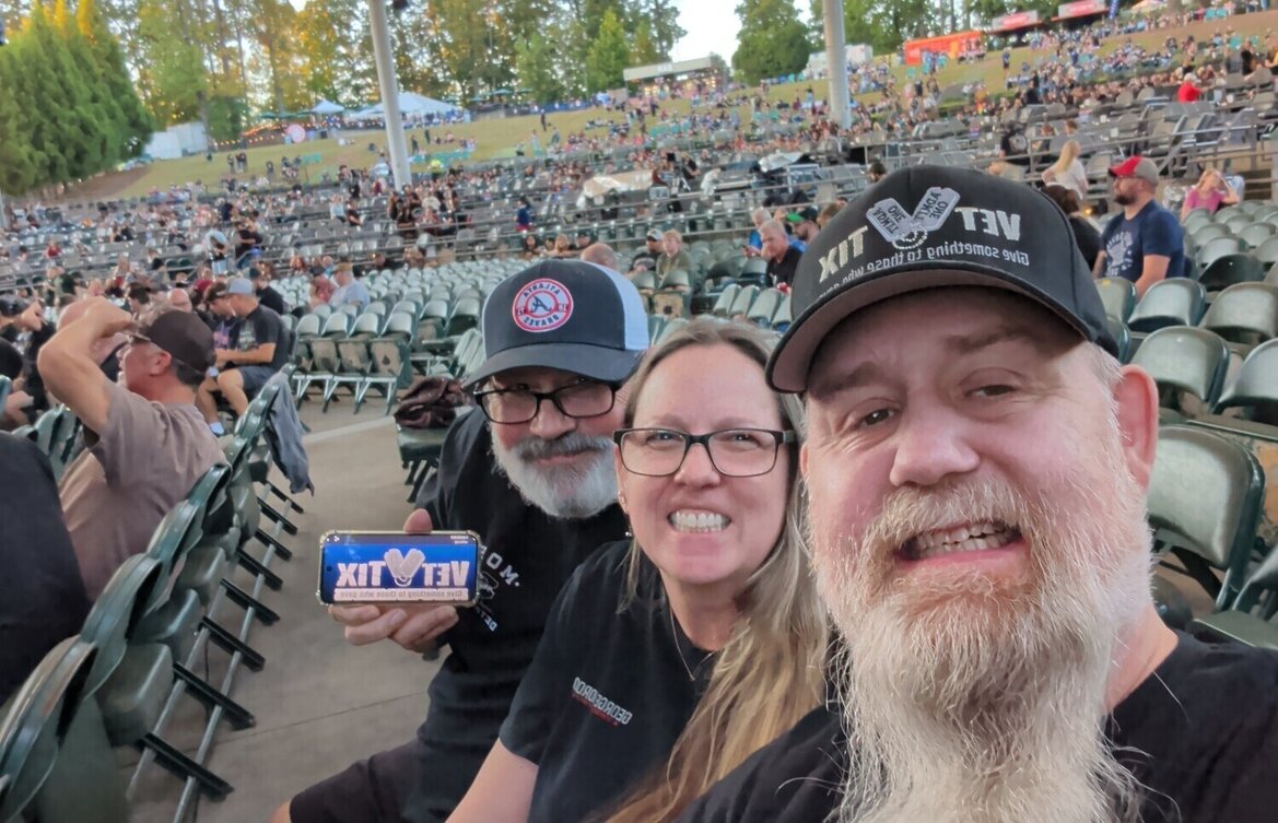 Event tickets for currently serving military, veterans and their families