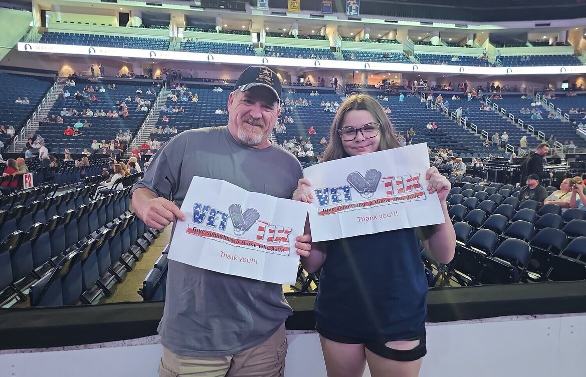 Event tickets for currently serving military, veterans and their families