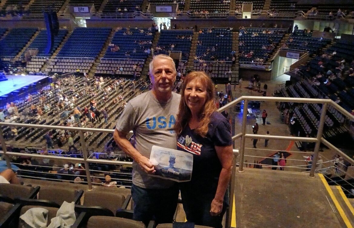 Event tickets for currently serving military, veterans and their families
