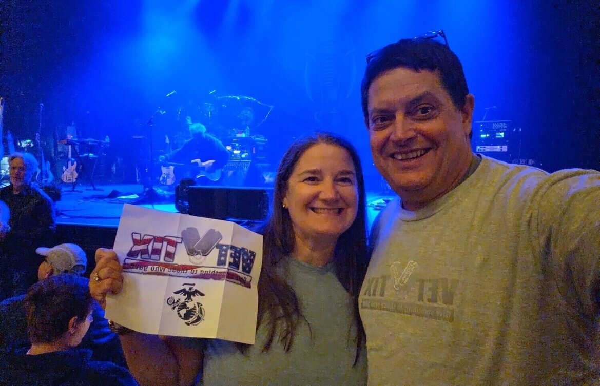 Event tickets for currently serving military, veterans and their families