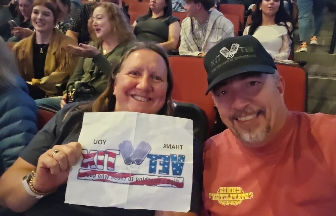 Event tickets for currently serving military, veterans and their families